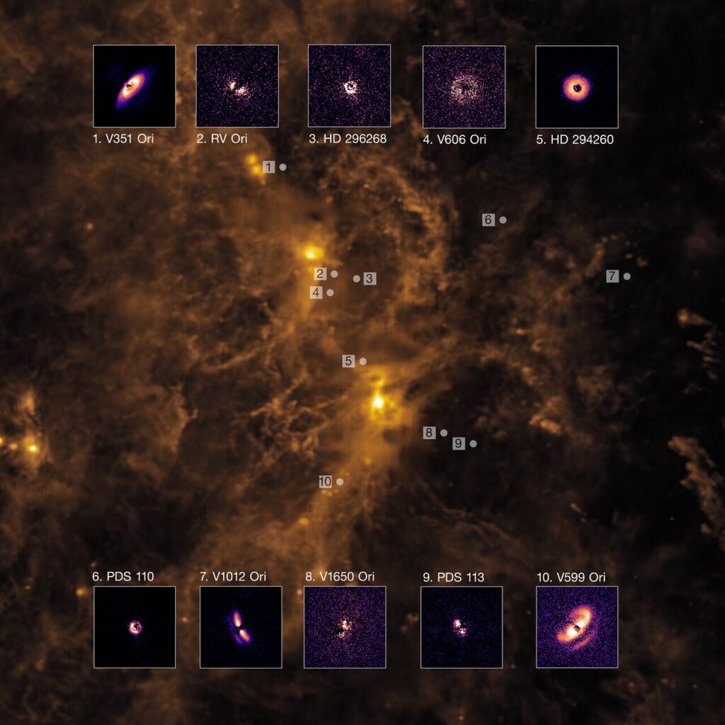 Groundbreaking survey conducted at the European Southern Observatory's Very Large Telescope (ESO’s VLT) in Chile reveals the secrets of planet formation around dozens of stars.