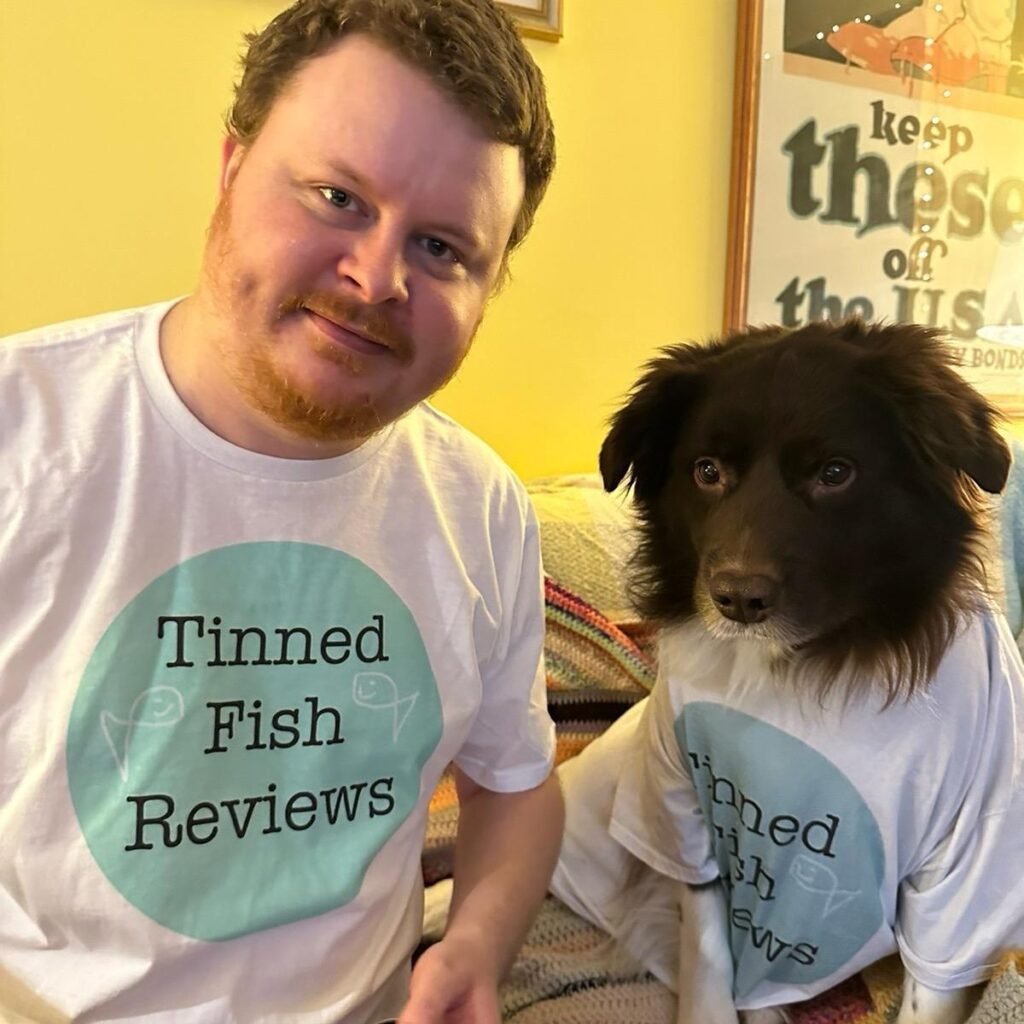 Meet Marcus Ansell, a quirky man with an insatiable love for tinned fish, consuming up to 3 tins daily! His eccentric reviews have gained him quite a following, even catching the eye of major supermarkets. Join him and his dog Arthur as they dive into the world of tinned fish delights!