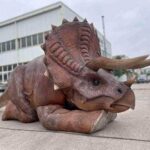 Get ready to roam the Jurassic era with a lifelike Triceratops costume, standing 11ft tall and equipped with an MP3 speaker for roaring effects. Originally priced at £2,700, now available for £2,349, it's a steal for dinosaur enthusiasts.