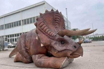 Get ready to roam the Jurassic era with a lifelike Triceratops costume, standing 11ft tall and equipped with an MP3 speaker for roaring effects. Originally priced at £2,700, now available for £2,349, it's a steal for dinosaur enthusiasts.