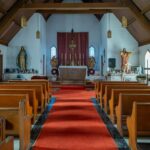 Urban explorer discovers abandoned chapel with cremated remains left behind. Footage reveals untouched interior, including display of ashes and set-up for service.