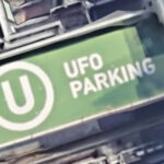 A UFO parking space appears on a city center roof in Fukuoka, Japan, spotted on Google Maps. Bizarre finds also include an elf in Antarctica and a scarecrow mistaken for a naked creature.