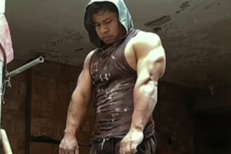 Meet Freddy Bautista, the Legendary Bricklayer who builds muscles on the job, skipping gyms for shovels and wheelbarrows, and meals of tortillas and greasy sandwiches.