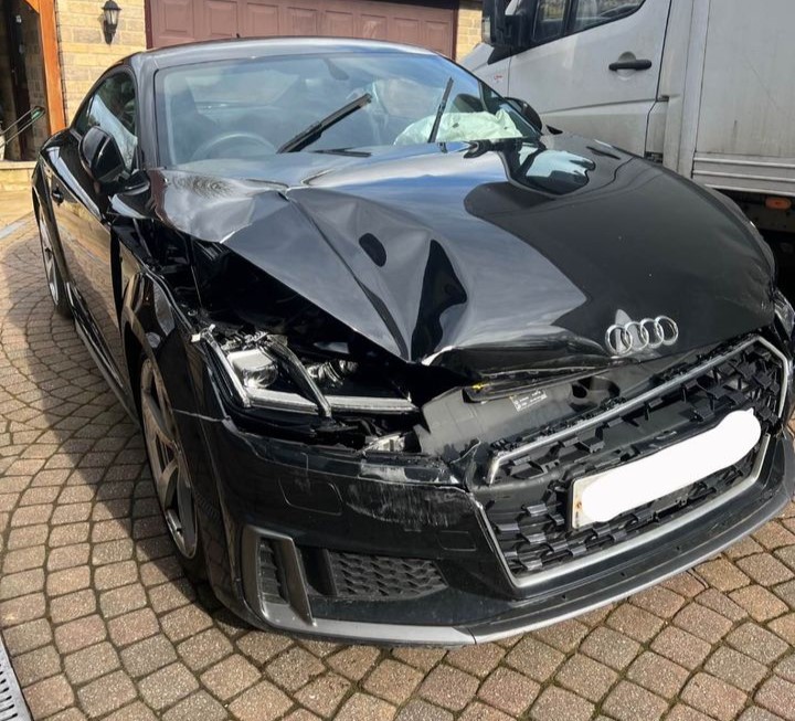 For Sale: 2020 Audi TT at £9,000, But Requires Repairs. With Just 13,000 Miles, it's a Bargain for Those Handy with a Wrench.