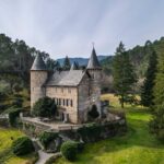 A medieval castle straight out of a fairy tale, Chateau Chamborigaud, nestled in the Cévennes mountains, offers 11 bedrooms, stunning architecture, and 2.4 hectares of picturesque parkland for £1.6 million.