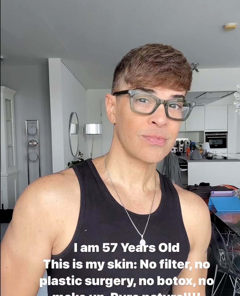A 57-year-old man from the Netherlands sparks disbelief on Instagram with his remarkably youthful appearance. Viewers speculate on plastic surgery or AI manipulation, but he asserts his natural look, attributing it to a healthy and positive lifestyle