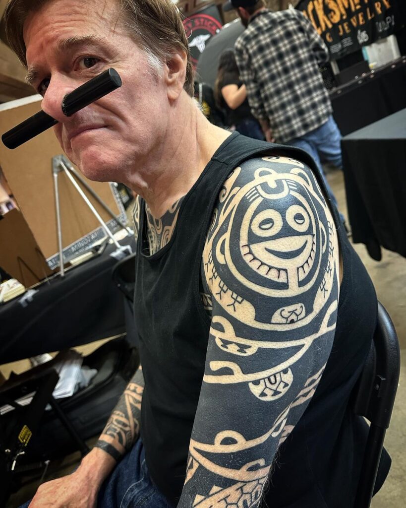 Experience the remarkable transformation of Drew Powell, who spent over $62,000 on tattoos and body modifications, embracing a new chapter in life at 67.