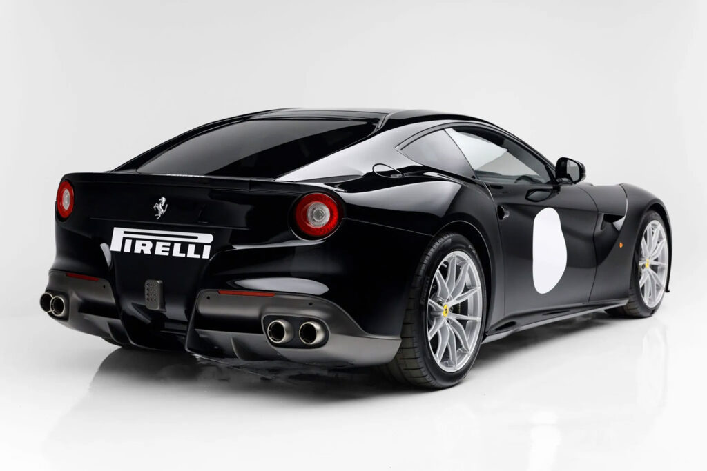 Discover the unique 2014 Ferrari F12 Berlinetta prototype, with a capped speed of 15mph. Despite its limitations, it's a collector's dream at £380,000.