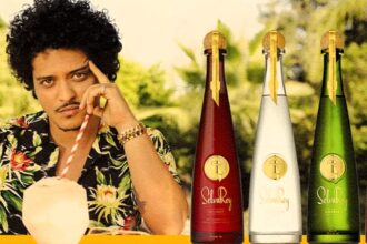 Bruno Mars launches his SelvaRey rum line, with prices ranging from £29 to £168 per bottle, attracting fans despite the hefty price tags.