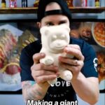 The Vulgar Chef, known for his unconventional food creations, stirred controversy with a mayonnaise gummy bear. Mixing mayo with gelatin, he crafted the treat, evoking strong reactions from viewers.