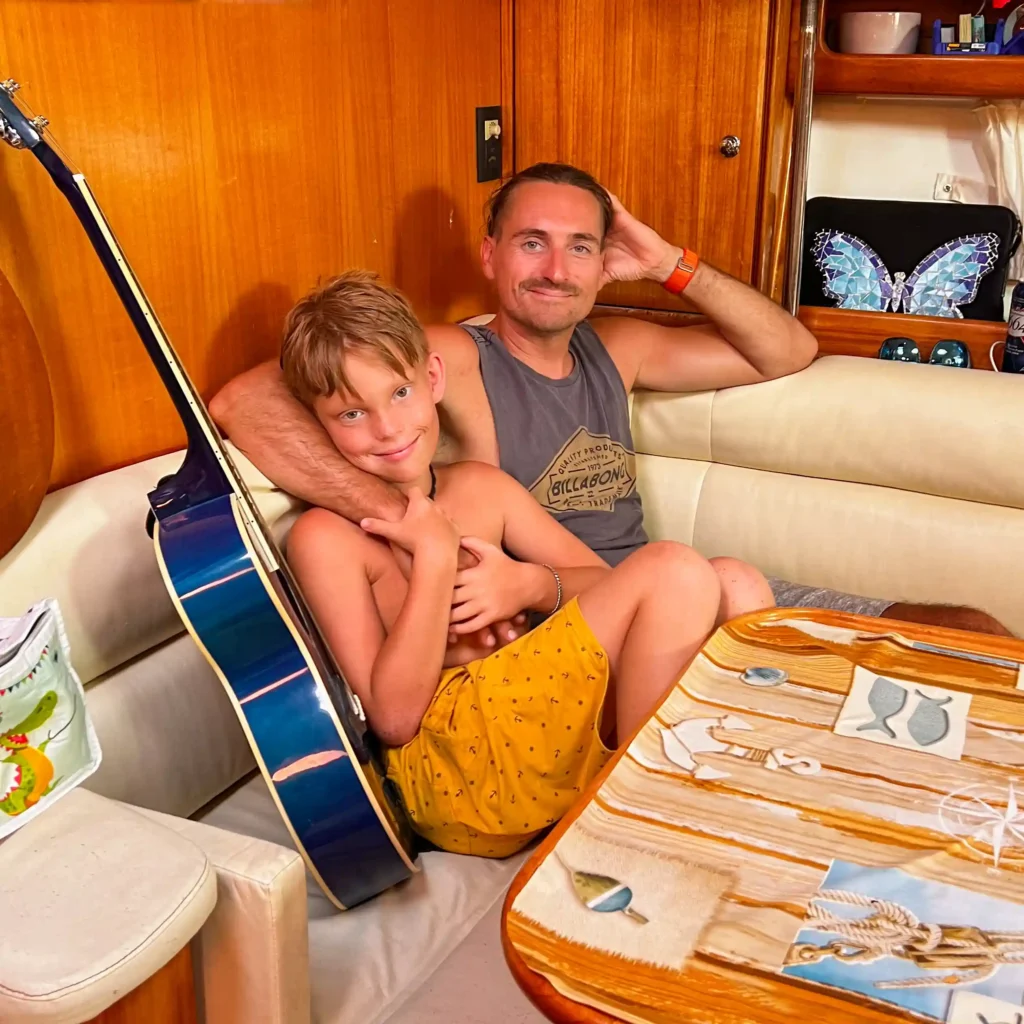 Laura and Ross Colledge traded their 9-5 grind for life on a 42ft yacht, sailing around the Greek islands with their sons. While the adventure brings purpose and joy, it's not without its challenges, especially with Laura's health condition. Despite the struggles, they find solace in nature and deepen their family bond.