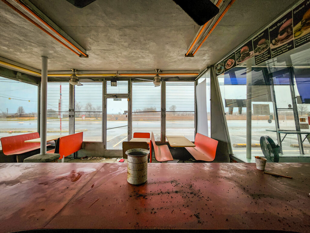 An abandoned 1950s diner in New Jersey, US, offers a glimpse into the past with its vintage decor and leftover food items, discovered by urban explorer Dave. The diner, once a trendy destination, still retains its original signage and kitchen setup, prompting nostalgia among online viewers.