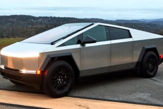 Auctioning now at RM Sotheby’s, the first-ever Tesla Cyberbeast promises futuristic allure and lightning speed reminiscent of the DeLorean.