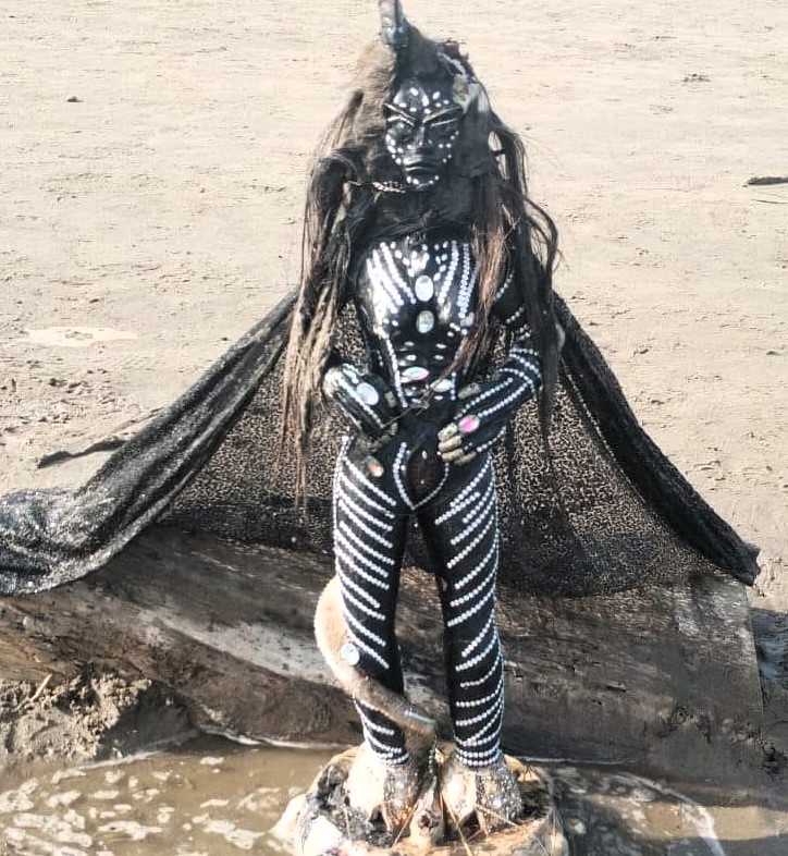 A mysterious 'witchcraft figure' discovered on a tourist beach in Mexico sparks intrigue and speculation about its origin and purpose, leaving locals and holidaymakers bewildered.
