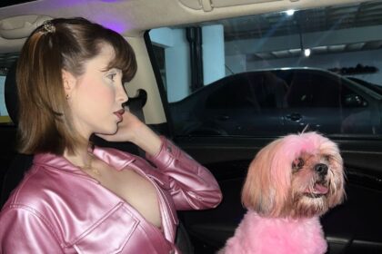 Influencer Sabrina Low faces criticism for dyeing her dog's fur to match her outfit. Despite her explanation of using crepe paper as a less aggressive dye, fans express concerns for the dog's well-being. Sabrina vows not to repeat the act after online backlash.