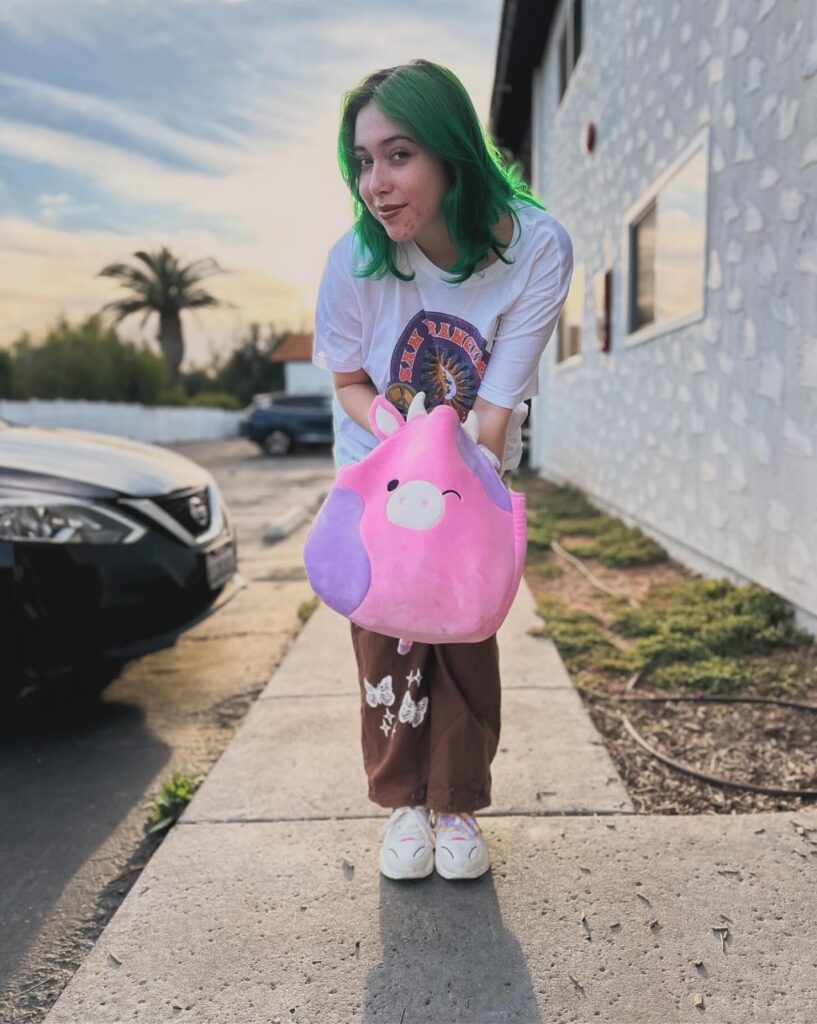 Damali Gutierrez and her husband bond over their shared love for stuffed animals, owning 650 Squishmallows together. Despite criticism, Damali finds joy and community in her hobby, which she proudly shares on Instagram.