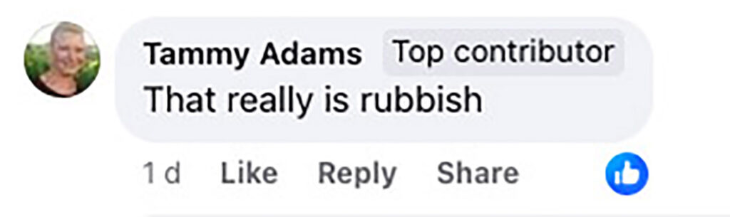 Social media comment on the post of Zoe's dismay over allegedly receiving "mouldy" food in her Too Good To Go order from Morrisons sparks concern and backlash.