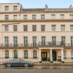 For £9,500 a week, you can rent a three-bedroom flat in London's prestigious Eaton Square, with notable past residents including Prime Ministers and celebrities like Sean Connery. The property features period details, two living rooms, two private balconies, and access to Eaton Square gardens and tennis courts.