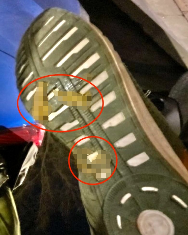 A shopper's horrifying experience: buying second-hand trainers online only to find them covered in "dog poo." The seller admits to forgetting to wash them before shipping and suggests leaving them in the sun to dry. The customer demands a full refund, while the seller, on a holiday in Benidorm, remains nonchalant. The exchange, shared on social media, sparks outrage and disbelief.