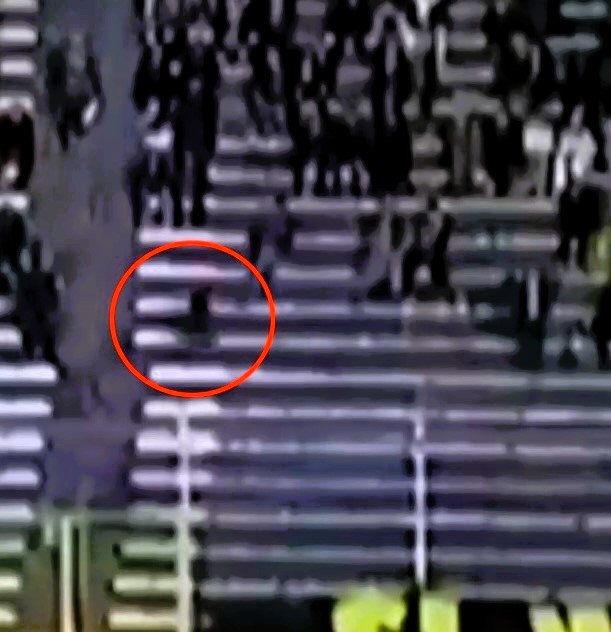 Footie fans were left stunned as CCTV captured a "ghost" sprinting through the stands during a recent match at the Hernando Siles stadium in La Paz, Bolivia. The eerie figure went unnoticed by spectators, sparking speculation and superstition among viewers.