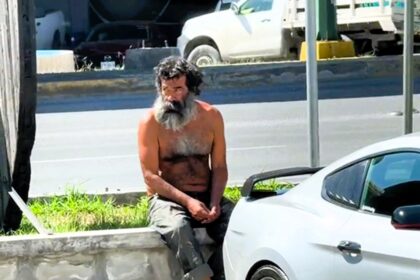 A homeless man admires a Ford Mustang, leading to a heartwarming reunion with his family after 13 years, all thanks to a TikToker's viral videos.