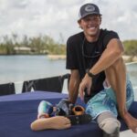 Shark attack survivor turned conservationist, Mike Coots, shares mesmerizing footage of close encounters with sharks, showcasing his resilience and love for these creatures.