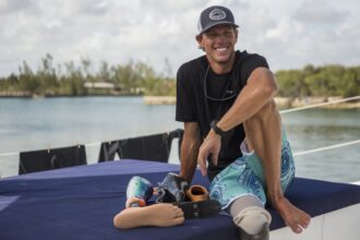 Shark attack survivor turned conservationist, Mike Coots, shares mesmerizing footage of close encounters with sharks, showcasing his resilience and love for these creatures.