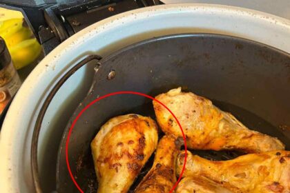 A woman discovers the face of William Shakespeare in her chicken drumstick, leaving her in stitches. The uncanny resemblance in the crispy skin has sparked amazement and amusement online.