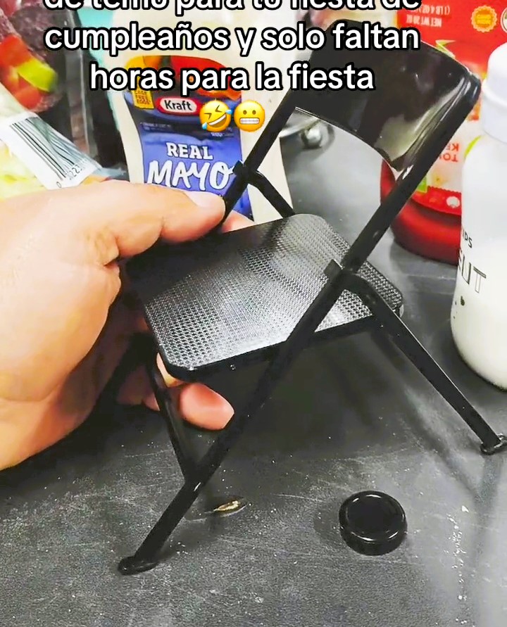 María Ramírez's online order for 20 chairs took an unexpected turn when miniature ones arrived instead. Her TikTok video detailing the mishap went viral, sparking laughter and creative suggestions from viewers.