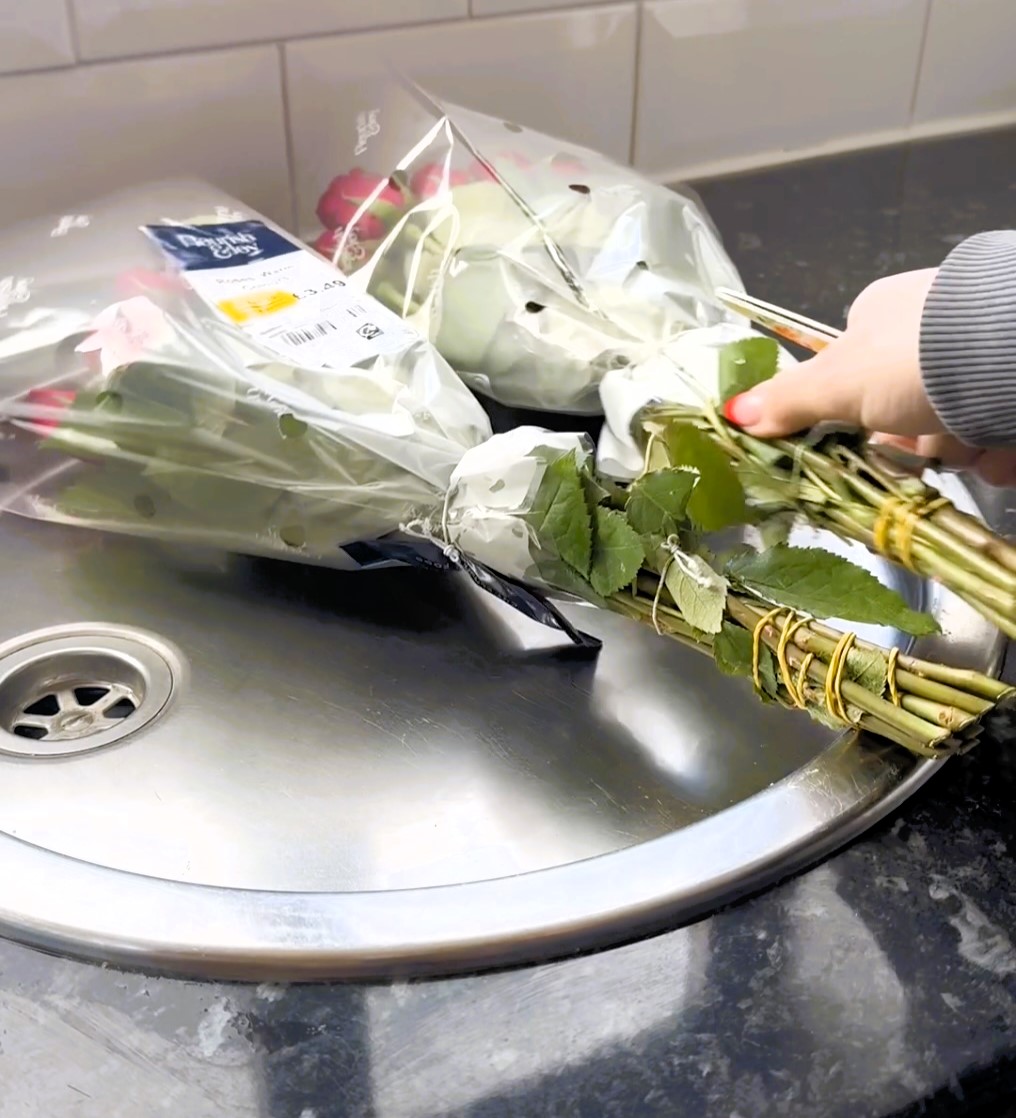 Danielle, from the Midlands, shares a viral hack on Instagram for keeping flowers fresh longer by adding bleach to the vase water. Her post gains 10 million views as viewers are amazed by the results. While some are skeptical, many praise the simple household item's effectiveness.