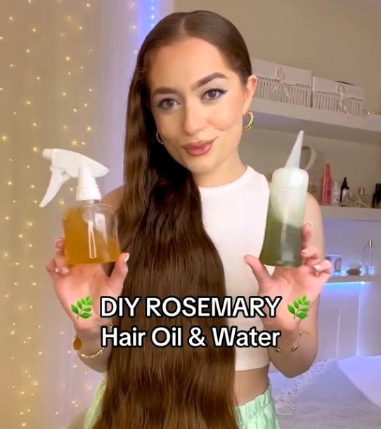 A UK woman dubbed 'real life Rapunzel' shares her secret to 4ft 7in hair growth: homemade rosemary oil and water treatments. Learn her routine for long, luscious locks.