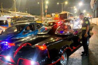 A Batman enthusiast driving his Batmobile got fined for using a bus lane in Mexico City. Even the Dark Knight couldn't escape the traffic rules crackdown.