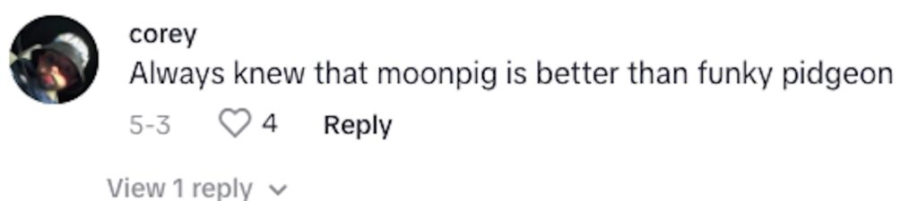 Social media comment on the post of Moonpig offers a hilarious greeting card mocking the Co-op Live music venue's mishaps, selling for £3.99, sparking laughter and online buzz.