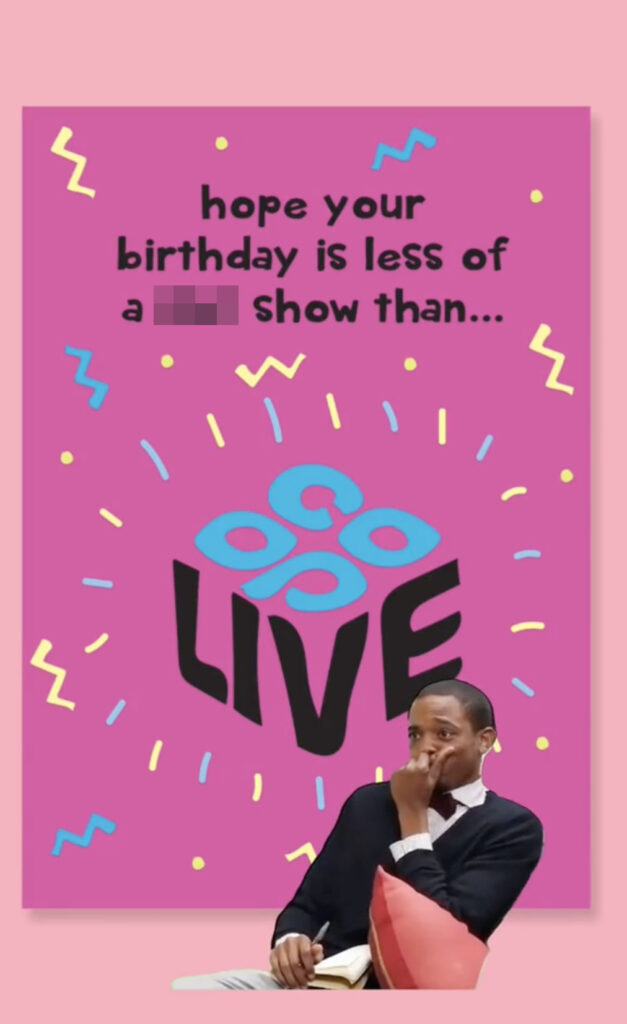 Moonpig offers a hilarious greeting card mocking the Co-op Live music venue's mishaps, selling for £3.99, sparking laughter and online buzz.