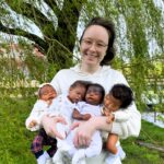 Margriet Shein creates lifelike reborn dolls after losing two pregnancies, facing online trolls but helping others with anxiety and dementia through her intricate, realistic art.