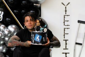 Yeferson Cossio, who underwent the ‘world’s most painful operation’ to become taller, was pranked with a hilarious cake on his 30th birthday.