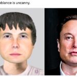 Social media comment on the post of Kent Police released a computer-generated image of a burglary suspect, sparking comparisons to Elon Musk, Professor Brian Cox, and Jay from The Inbetweeners, leaving the internet baffled.