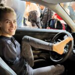 Dejana Backo, born without arms, recently passed her driving test using her feet to steer, achieving this milestone after overcoming initial challenges.