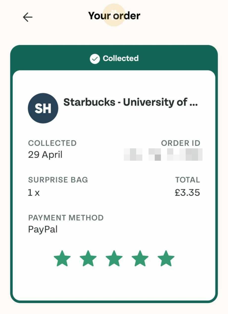 Student left in stitches after receiving 30 toasties in Starbucks Too ...