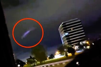 A mysterious squadron of blue lights streaked across the night sky, leaving witnesses baffled and sparking speculation about UFOs and atmospheric phenomena.