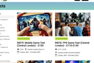 Get paid to play the latest computer games! Research-i seeks gamers to test upcoming releases, earning up to £700. From casual to hardcore, all are welcome to register and enjoy paid market research projects from home or in London.