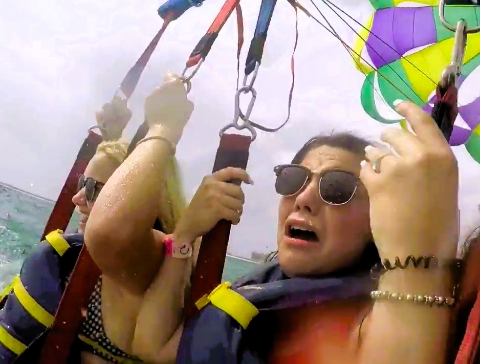In a heart-stopping moment, a teen and her pals encountered sharks while parasailing. Maddison Rorex's TikTok video has sparked widespread fear and discussion, highlighting the dangers lurking beneath serene waters.