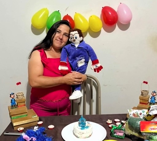 Meirivone Rocha Moraes, 37, celebrated her rag doll son's second birthday with an intimate family party. Meirivone, married to a life-sized rag doll named Marcelo, shared photos and videos of the event on TikTok, where reactions ranged from supportive to shocked.