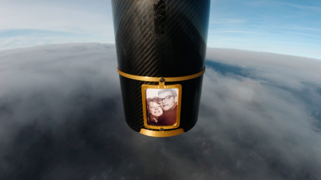 Susan Viggars fulfills her late parents' unique wish by sending their ashes into space, honoring their adventurous spirit.