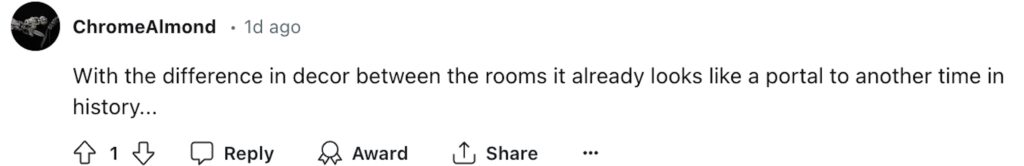 Social media comment on the post of A Birmingham house for £220,000 surprises social media with a "time portal" hole connecting two rooms. Discover this unique feature and why it’s causing a buzz online!