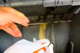 Takeaway deliveryman Alex Solla shares a video of a cheeky customer asking him to take out her rubbish in Cadiz, Spain. The clip, watched over 61,000 times, sparks mixed reactions.