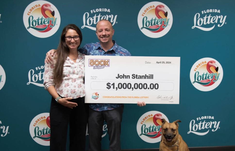 Florida couple wins $1 million lottery jackpot just weeks before welcoming their first child, easing financial worries and securing a bright future for their new family.