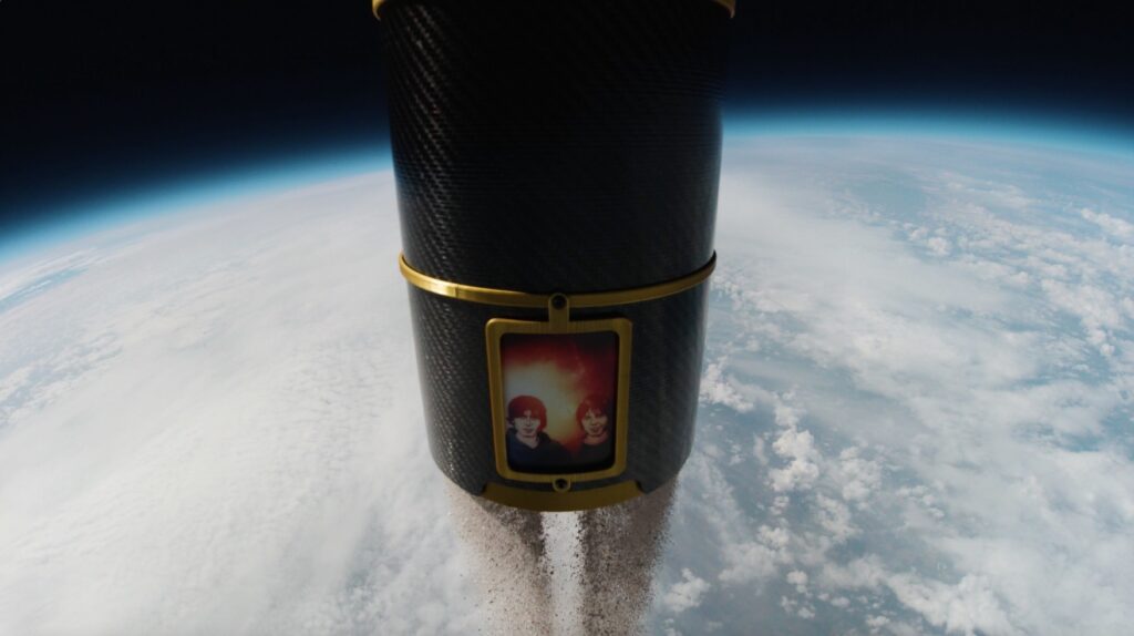 A grieving dad scattered his sons' ashes in space, fulfilling their dream of exploring the world. The unique send-off was a heartfelt tribute to their lost potential.