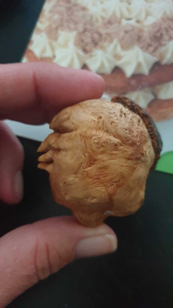 A Glasgow schoolgirl found tree bark resembling Donald Trump's face. The 10-year-old and her mum, Michelle Mcravey, agree it looks like the ex-US President.