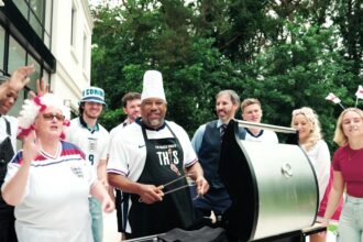 John Barnes teams up with plant-based company THIS for new Euro 2024 anthem "THIS Is The One," celebrating football, BBQs, and sustainability. Declan Rice tipped to rap too!